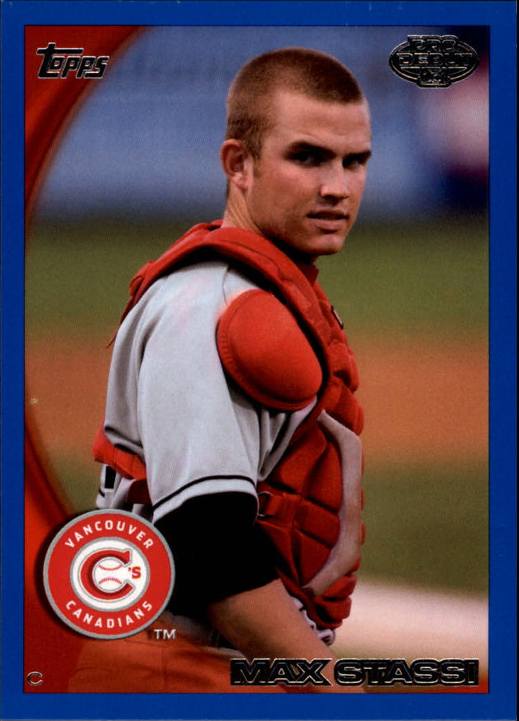 2010 Topps Pro Debut Blue #237 Max Stassi