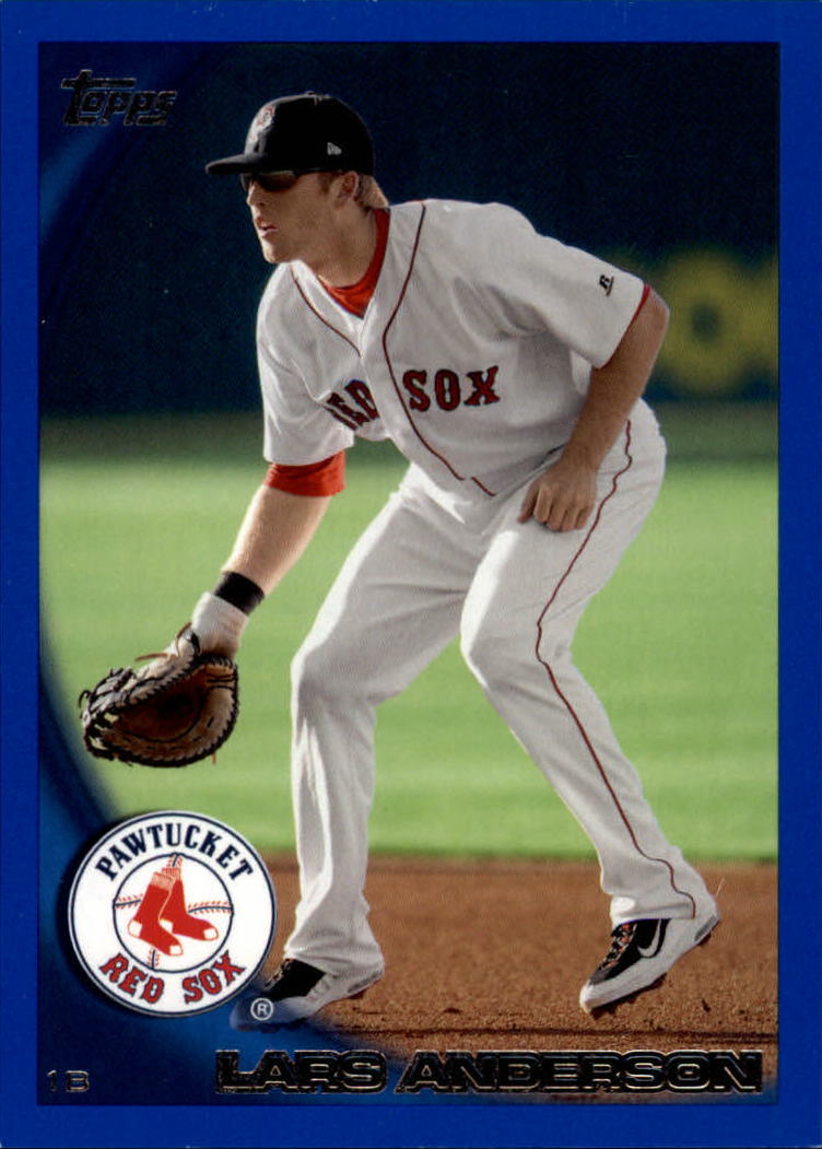 2010 Topps Pro Debut Blue #364 Lars Anderson
