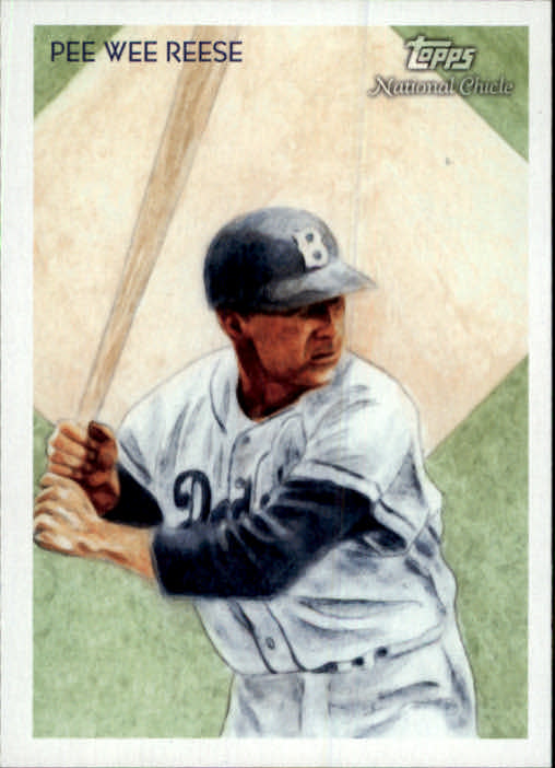 2010 Topps National Chicle #228 Pee Wee Reese