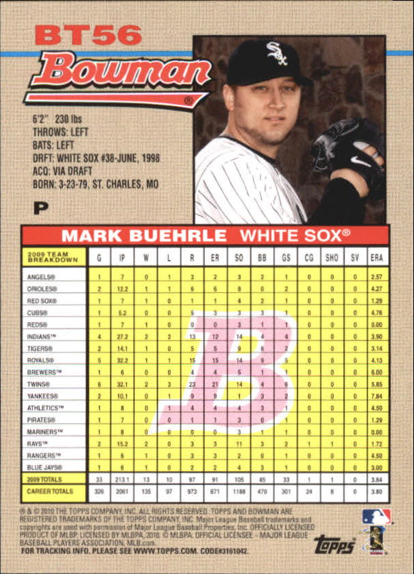 2010 Bowman Baseball "1992 Bowman Throwbacks" Insert Cards - Picture 85 of 157