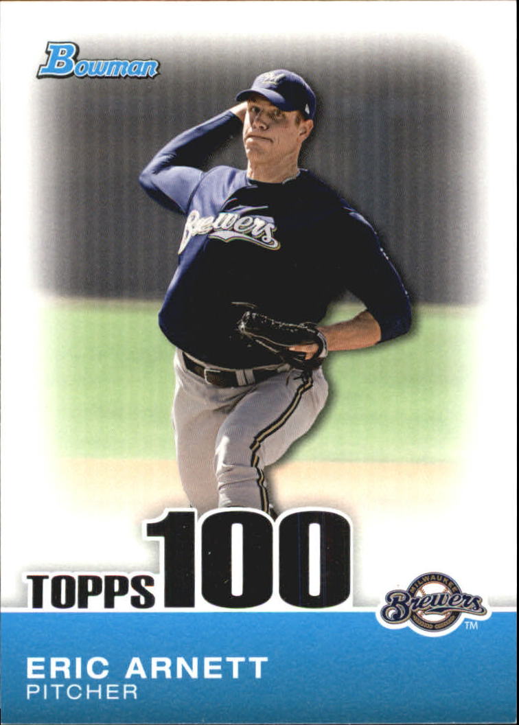 2010 Bowman Topps 100 Prospects #TP67 Eric Arnett