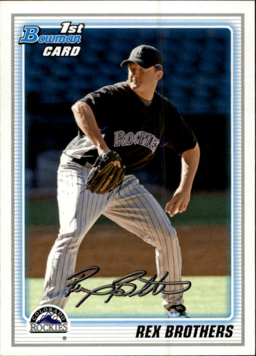 2010 Bowman Baseball "Prospects" Insert Cards #BP1 to #BP110 - Picture 184 of 221