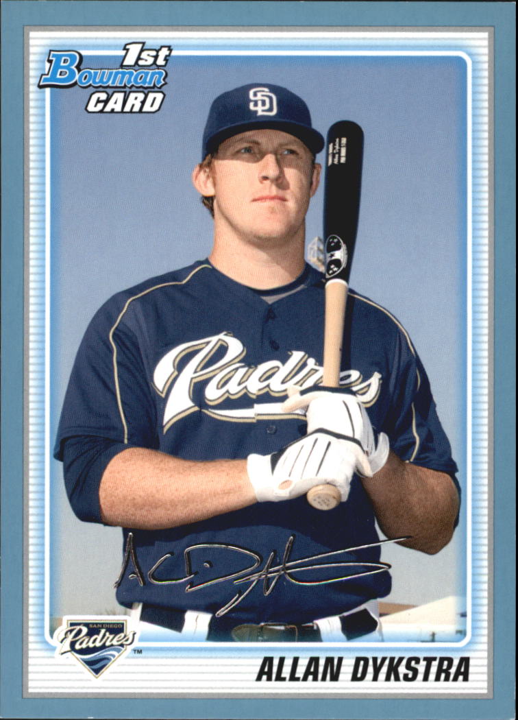 2010 Bowman Baseball "Prospects Blue" Insert Parallel Cards - Picture 13 of 32