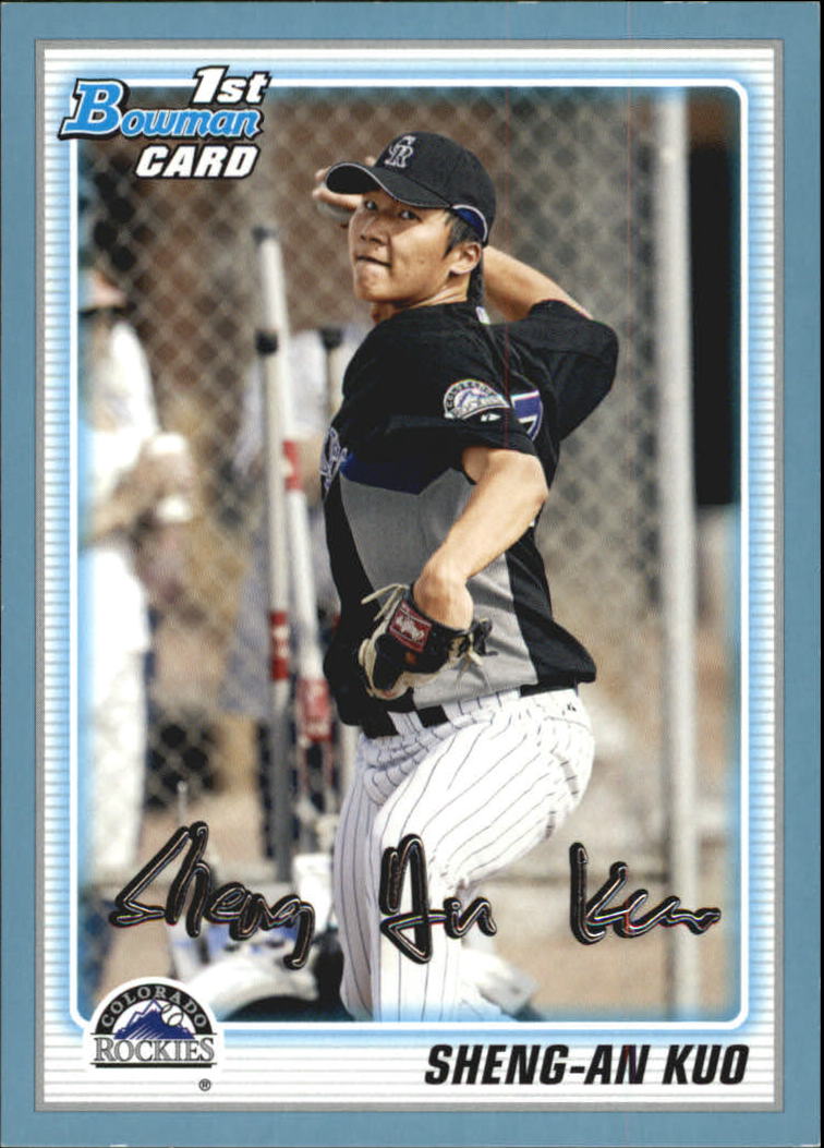 2010 Bowman Baseball "Prospects Blue" Insert Parallel Cards - Picture 17 of 32
