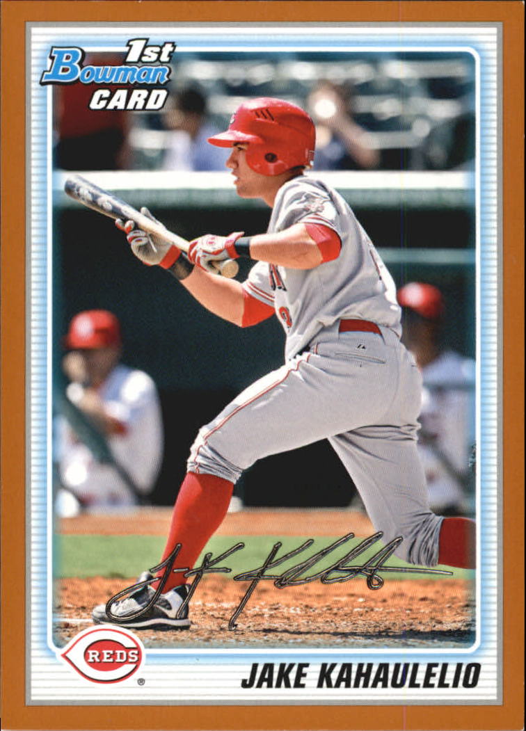 2010 Bowman Baseball "Prospects Orange" Insert Parallel Cards - Bild 8 von 13