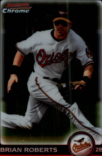 2010 Bowman Chrome #13 Brian Roberts