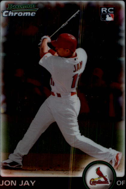 2010 Bowman Chrome #202 Jon Jay RC