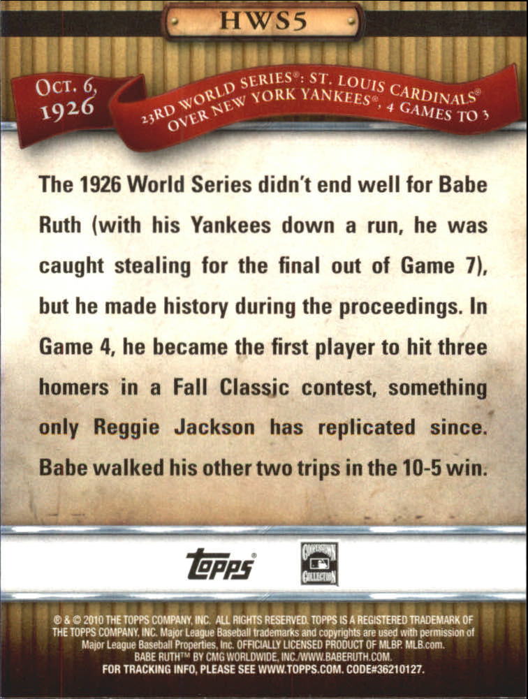 A6550- 2010 Topps Baseball Cards Assorted Inserts1 -You Pick- 15+ FREE US SHIP - Picture 278 of 376