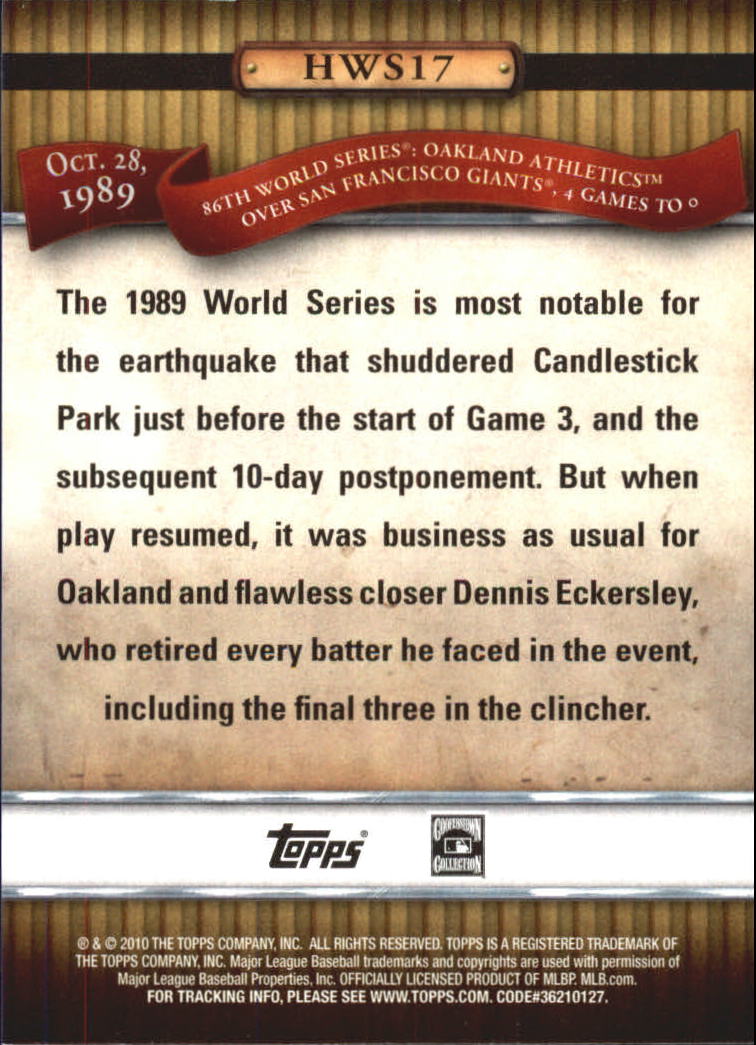 A6550- 2010 Topps Baseball Cards Assorted Inserts1 -You Pick- 15+ FREE US SHIP - Picture 288 of 376