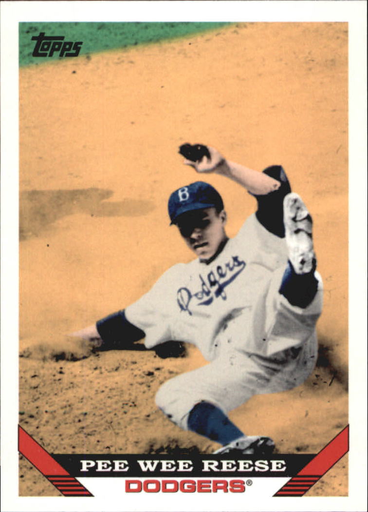 2010 Topps Vintage Legends Collection #VLC24 Pee Wee Reese