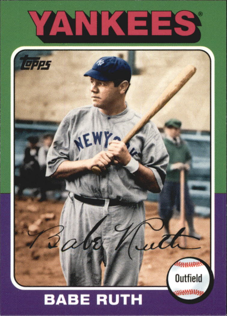 2010 Topps Vintage Legends Collection #VLC31 Babe Ruth