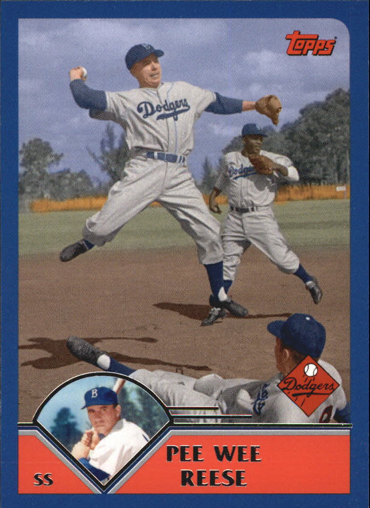 2010 Topps Vintage Legends Collection #VLC44 Pee Wee Reese