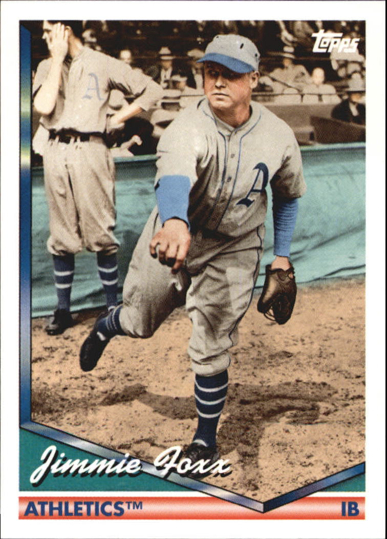 2010 Topps Vintage Legends Collection #VLC47 Jimmie Foxx