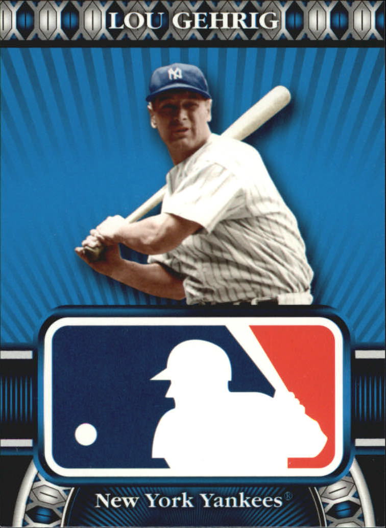2010 Topps Logoman HTA #28 Lou Gehrig
