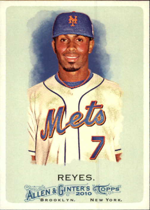 2010 Topps Allen and Ginter #186 Jose Reyes