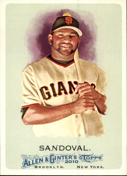 2010 Topps Allen and Ginter #201 Pablo Sandoval