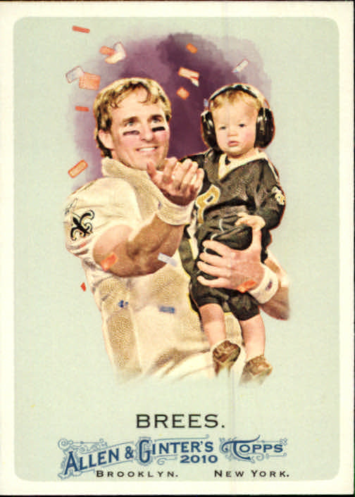 2010 Topps Allen and Ginter #287 Drew Brees