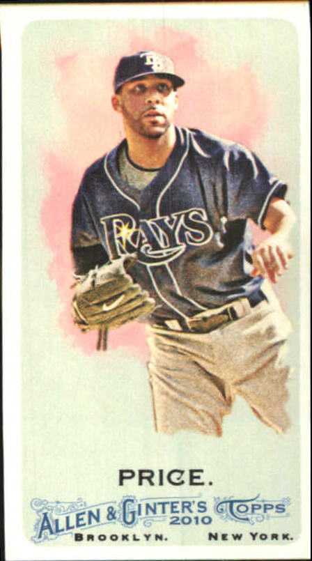 2010 Topps Allen and Ginter Mini A and G Back #132 David Price