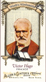 2010 Topps Allen and Ginter Mini World's Greatest Word Smiths #WGWS6 Victor Hugo