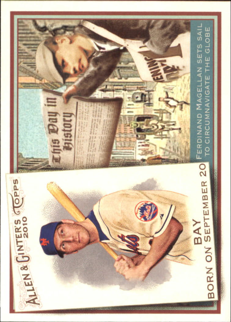2010 Topps Allen and Ginter This Day in History #TDH11 Jason Bay
