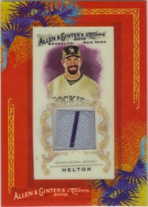 2010 Topps Allen and Ginter Relics #THE Todd Helton
