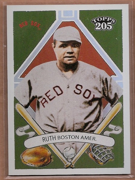 2010 Topps Tribute #89 Babe Ruth T205