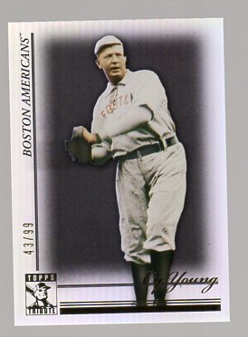 2010 Topps Tribute Black #44 Cy Young