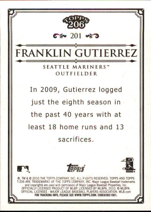 A8192- 2010 Topps 206 BB Card #s 201-300 +Inserts -You Pick- 15+ FREE US SHIP - Picture 3 of 243