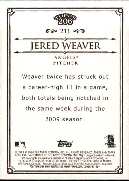 A8192- 2010 Topps 206 BB Card #s 201-300 +Inserts -You Pick- 15+ FREE US SHIP - Picture 21 of 243