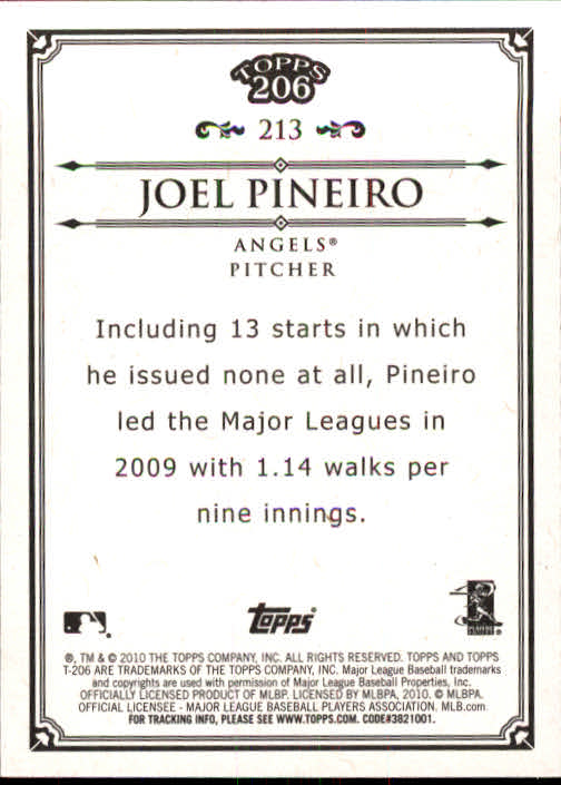 A8192- 2010 Topps 206 BB Card #s 201-300 +Inserts -You Pick- 15+ FREE US SHIP - Picture 25 of 243
