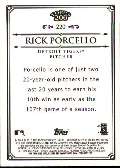 A8192- 2010 Topps 206 BB Card #s 201-300 +Inserts -You Pick- 15+ FREE US SHIP - Picture 37 of 243