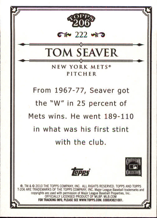 A8192- 2010 Topps 206 BB Card #s 201-300 +Inserts -You Pick- 15+ FREE US SHIP - Picture 41 of 243