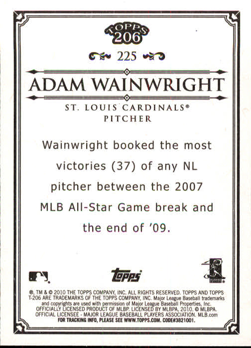 A8192- 2010 Topps 206 BB Card #s 201-300 +Inserts -You Pick- 15+ FREE US SHIP - Picture 47 of 243