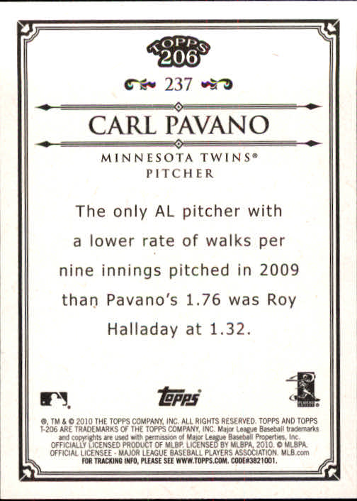 A8192- 2010 Topps 206 BB Card #s 201-300 +Inserts -You Pick- 15+ FREE US SHIP - Picture 71 of 243