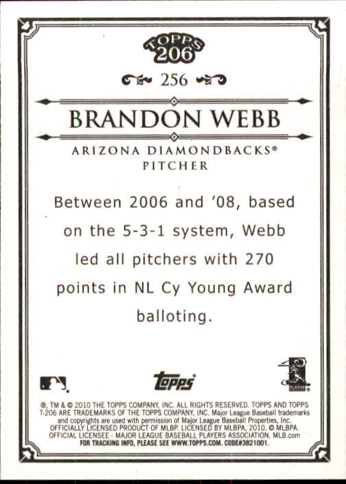 A8192- 2010 Topps 206 BB Card #s 201-300 +Inserts -You Pick- 15+ FREE US SHIP - Picture 99 of 243