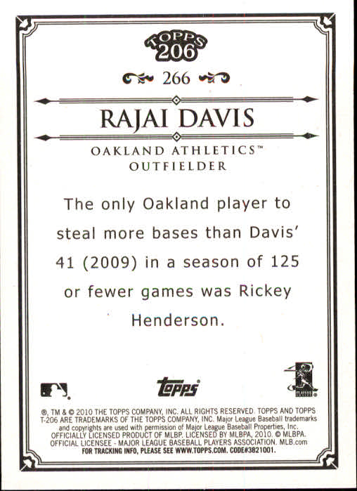 A8192- 2010 Topps 206 BB Card #s 201-300 +Inserts -You Pick- 15+ FREE US SHIP - Picture 117 of 243