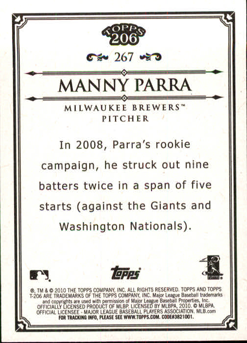 A8192- 2010 Topps 206 BB Card #s 201-300 +Inserts -You Pick- 15+ FREE US SHIP - Picture 119 of 243