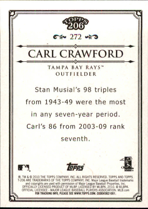 A8192- 2010 Topps 206 BB Card #s 201-300 +Inserts -You Pick- 15+ FREE US SHIP - Picture 127 of 243