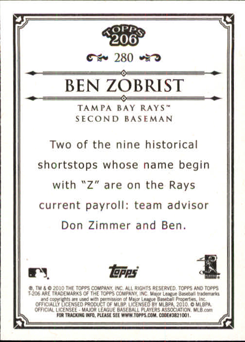 A8192- 2010 Topps 206 BB Card #s 201-300 +Inserts -You Pick- 15+ FREE US SHIP - Picture 139 of 243