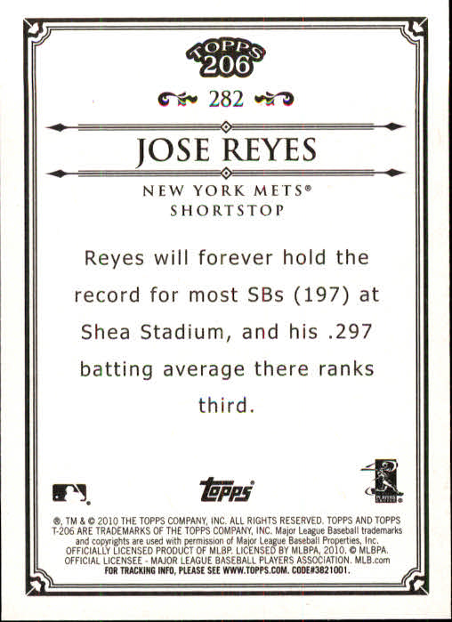A8192- 2010 Topps 206 BB Card #s 201-300 +Inserts -You Pick- 15+ FREE US SHIP - Picture 143 of 243