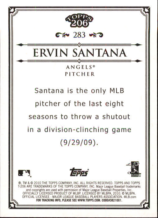 A8192- 2010 Topps 206 BB Card #s 201-300 +Inserts -You Pick- 15+ FREE US SHIP - Picture 145 of 243