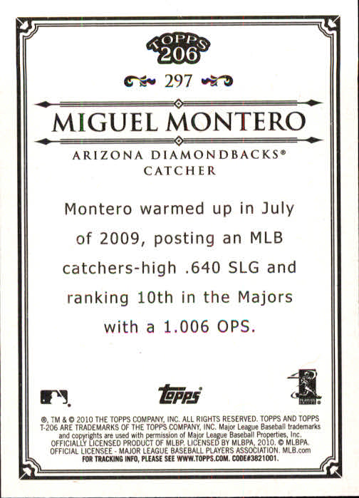 A8192- 2010 Topps 206 BB Card #s 201-300 +Inserts -You Pick- 15+ FREE US SHIP - Picture 169 of 243