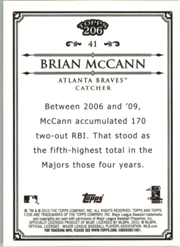 A8192- 2010 Topps 206 BB Card #s 201-300 +Inserts -You Pick- 15+ FREE US SHIP - Picture 195 of 243