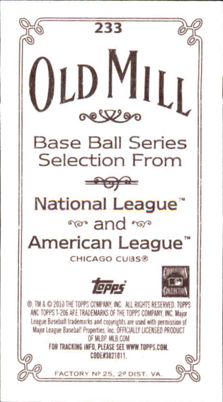 A8192- 2010 Topps 206 BB Card #s 201-300 +Inserts -You Pick- 15+ FREE US SHIP - Picture 243 of 243