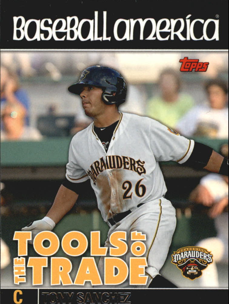 2010 Topps Pro Debut Baseball America's Tools of the Trade #TT6 Tony Sanchez