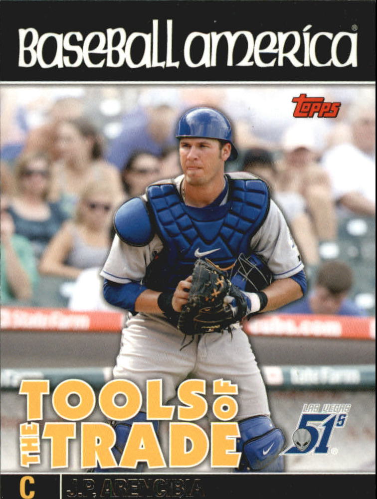 2010 Topps Pro Debut Baseball America's Tools of the Trade #TT23 J.P. Arencibia