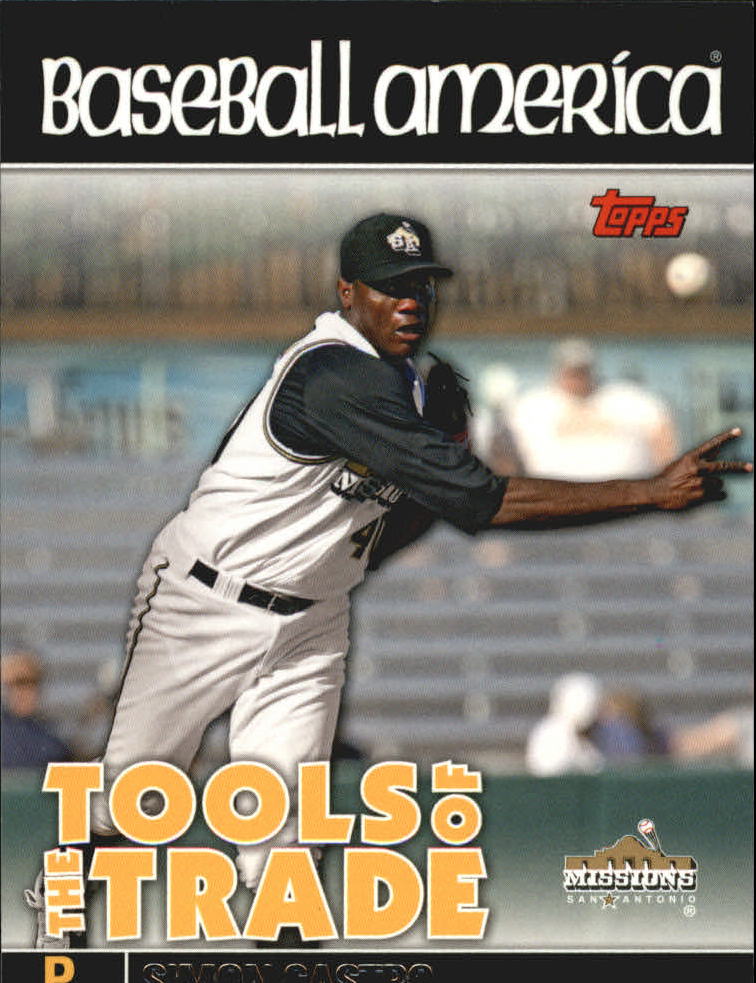 2010 Topps Pro Debut Baseball America's Tools of the Trade #TT35 Simon Castro