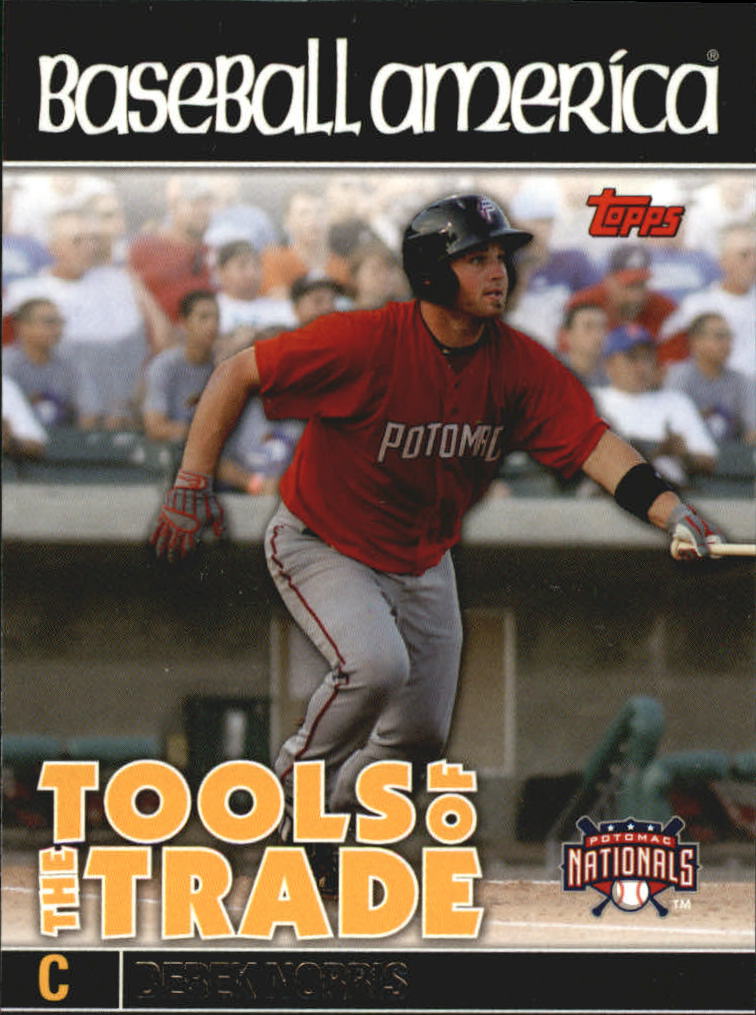 2010 Topps Pro Debut Baseball America's Tools of the Trade #TT43 Derek Norris