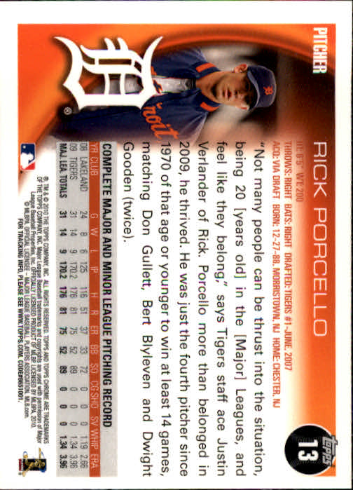 A1775- 2010 Topps Chrome BB Card #s 1-220 +Rookies -You Pick- 15+ FREE US SHIP - Picture 23 of 411