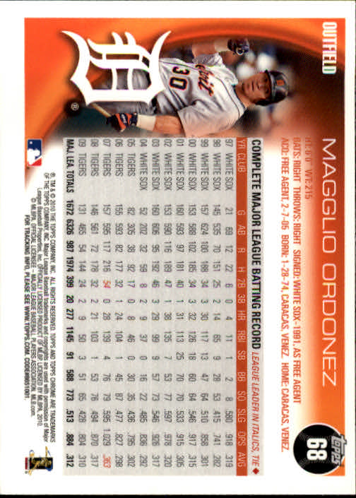 A1775- 2010 Topps Chrome BB Card #s 1-220 +Rookies -You Pick- 15+ FREE US SHIP - Picture 131 of 411